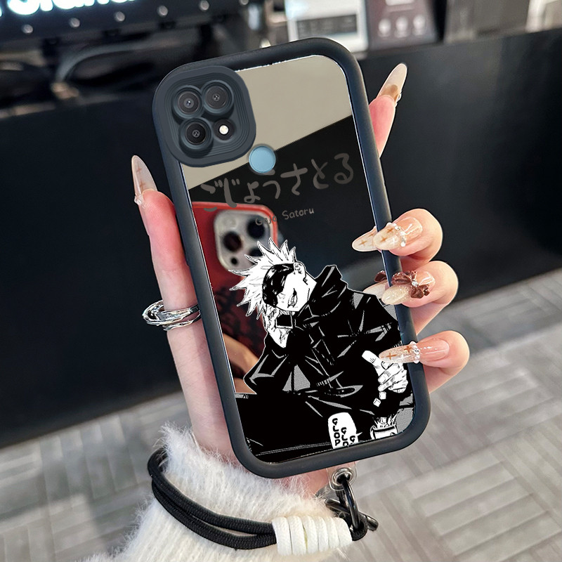 Casing Hp untuk OPPO A15 A15s A35 4G Case Casing pria tampan pola Silikon Softcase Kasing HP tali ga
