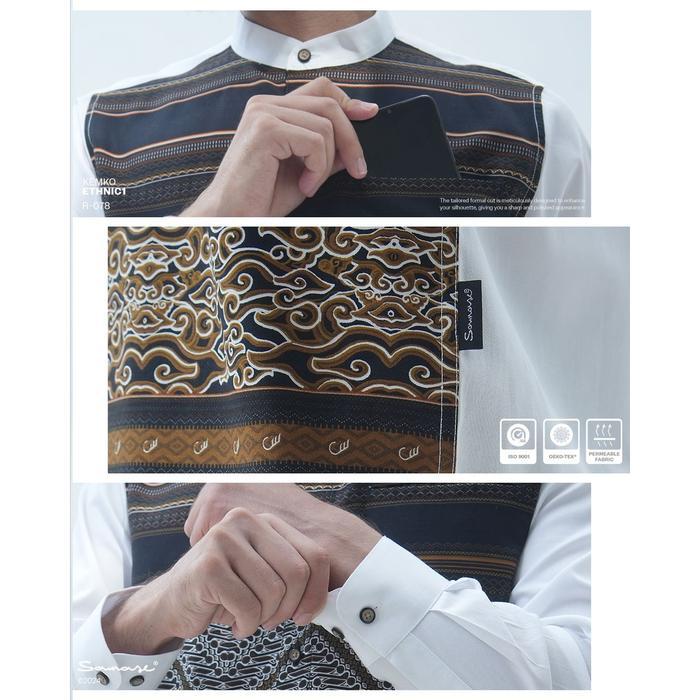Samase R078 Kemko Ethnic Kemeja Koko Batik