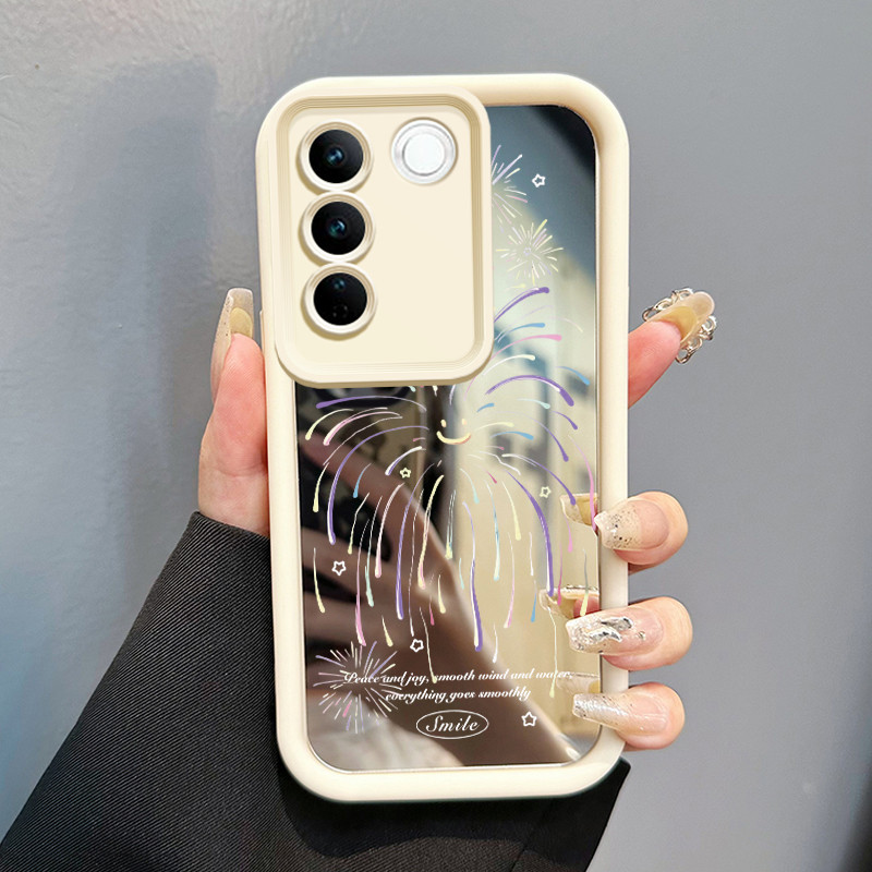 Casing Hp Untuk VIVO V27 5G VIVO V27 Pro 5G S16 Pro 5G VIVO V27E 5G S16E 5G T2 4G Case Kembang api l