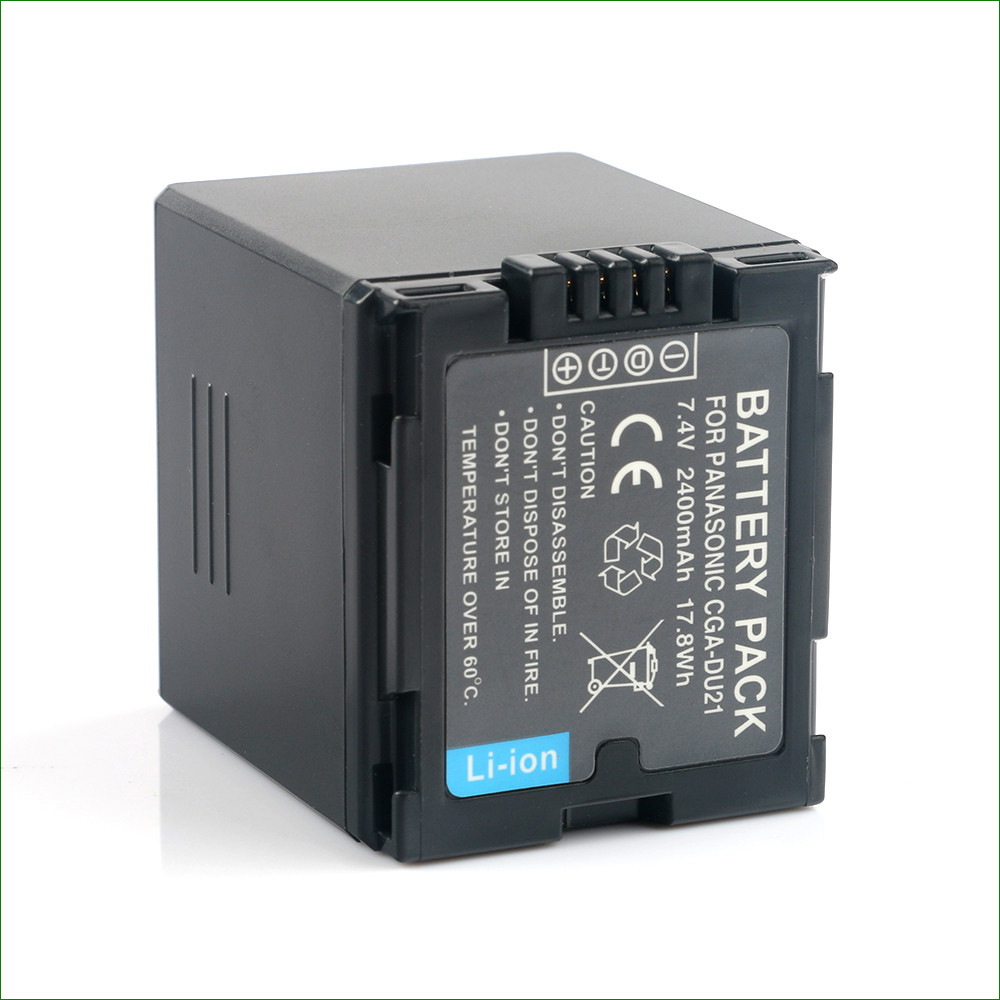 CGA-DU21 Battery 2400mAh Camera Batterie For Panasonic NV PV GS10 GS47 GS50 GS60 GS70 GS75 GS80 GS85