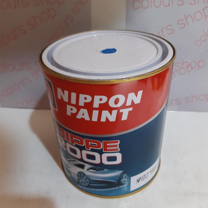 CAT DUCO NIPPE 2000 WARNA BIRU/INDIGO BLUE 1013 ISI 1L TERBAIK