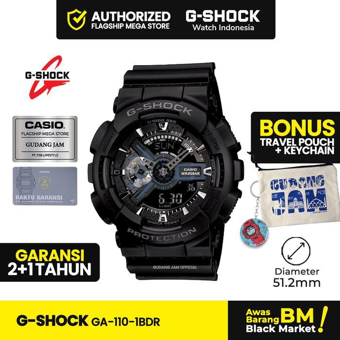 TERMURAH GShock GA-110-1BDR GA-110-1B GA-110 GA110 GA1101BDR READY STOCK