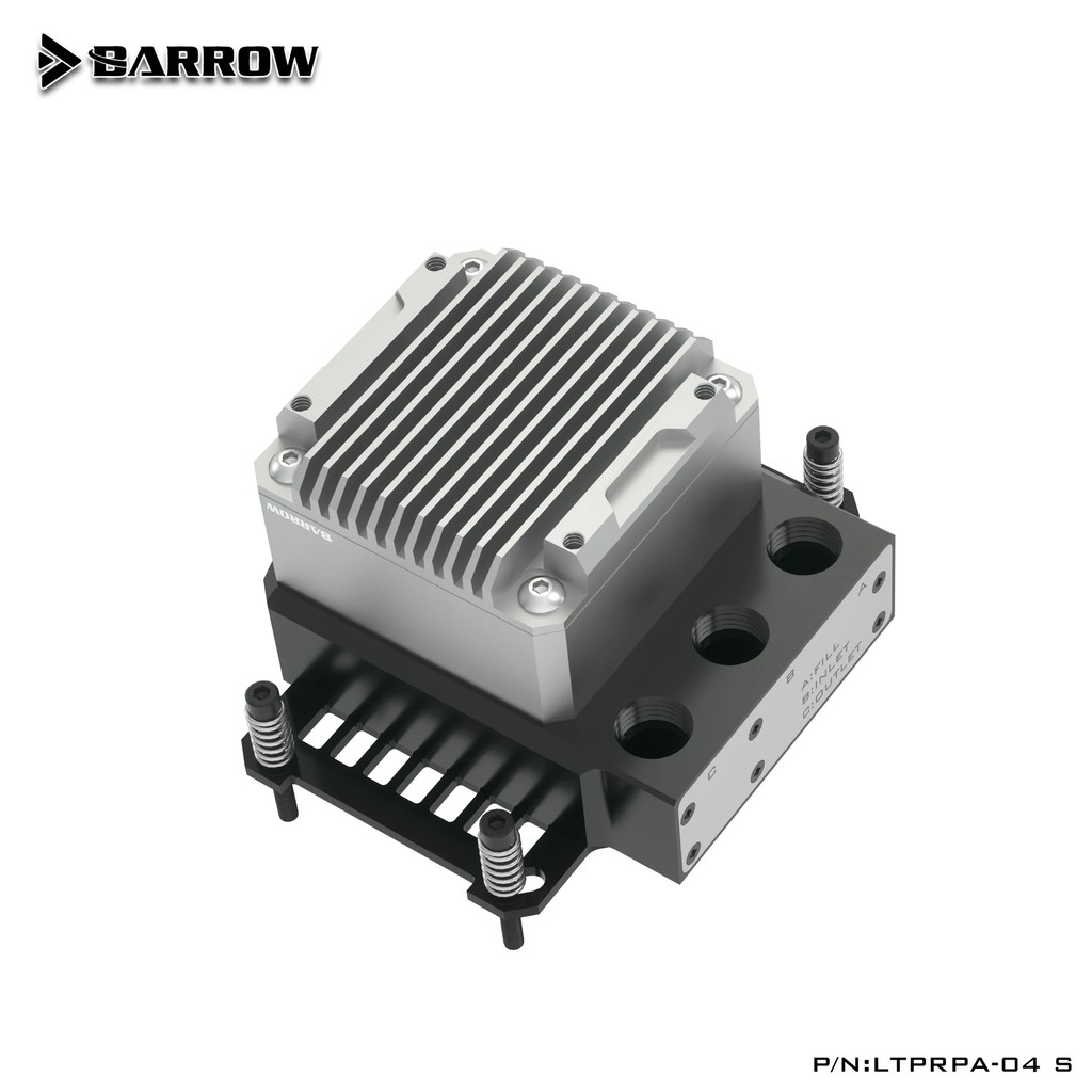 Barrow CPU Water Block with Integrated Pump Reservoir POM/Acrylic CPU Cooler for AMD AM3 AM4