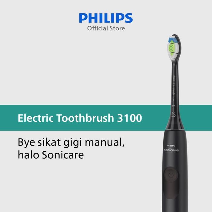 Philips Sonicare 3100 HX3671 Sikat Gigi Elektrik Sonik - Putih