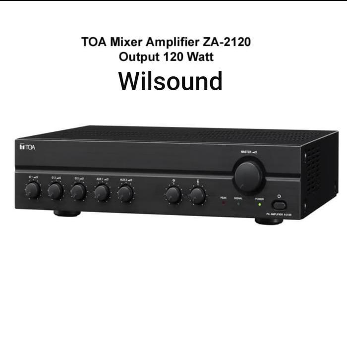 Ampli Toa Za 2120 120Watt Amplifier Toa 120W Populer