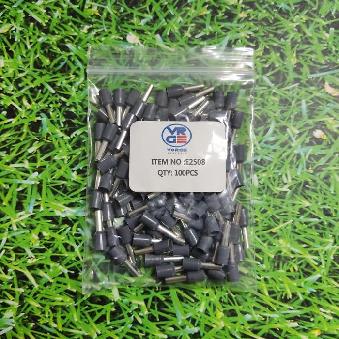 Skun Kabel Ferrules E2508 2.5Mm / Skun Ferrules 2.5Mm / Skun Kabel 2.5Mm Redy Stok