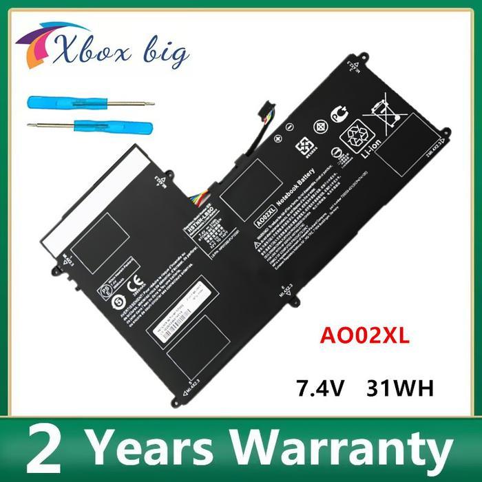 Baterai New AO02XL Laptop For HP HSTNN-LB5O 728250-1C1 ElitePad 1000 G2 728558-005 728250-421 A002XL