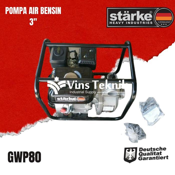 Pompa irigasi Alkon Mesin Pompa Air Bensin 3" STARKE GWP80 GWP 80