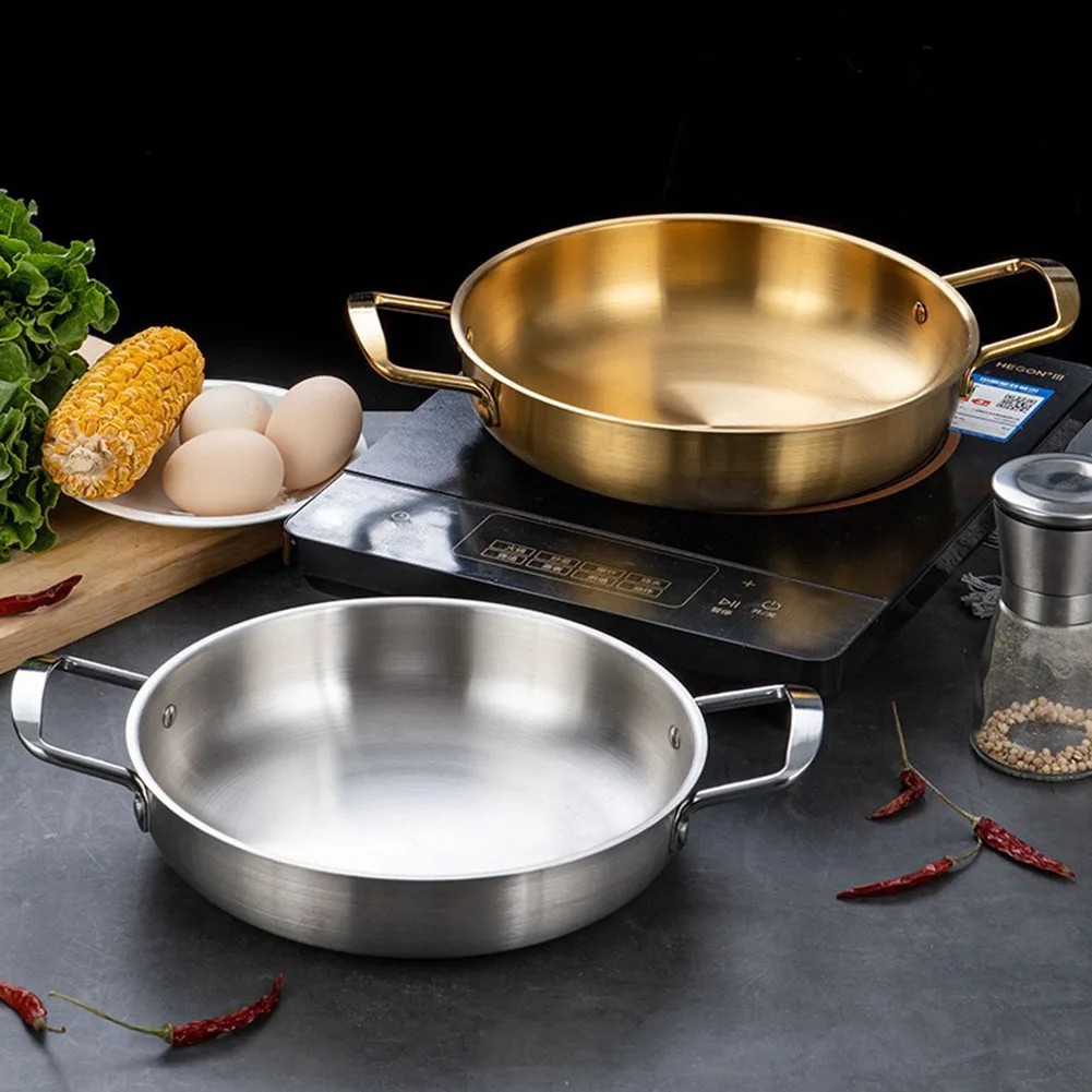 24cm Stainless Steel Cooking Pot Versatile Cooking Pot 24cm Cooking Pot Korean Soup Pot Rust