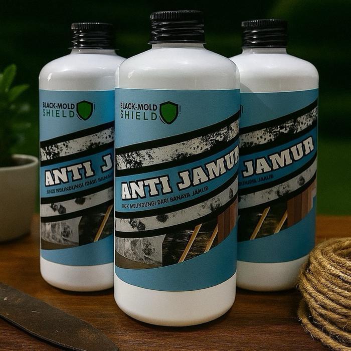 Black Mold Shield 500Ml Anti Jamur Lumut Dinding, Pembersih Jamur Lumut, Kayu, Dinding, Walpaper.