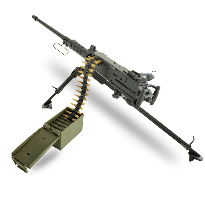 1/6 4D M2 Browning Machine Gun Model Simulation Military Weapon US Army Assembly Toy for Action