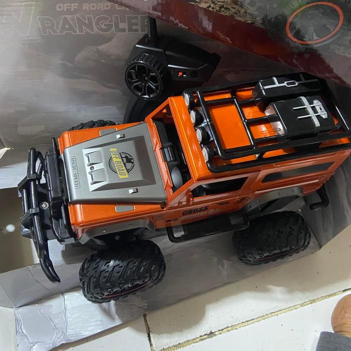 Super MOBIL REMOTE CONTROL OFFROAD JEEP WRANGLER JUMBO CROSS COUNTRY MAINAN