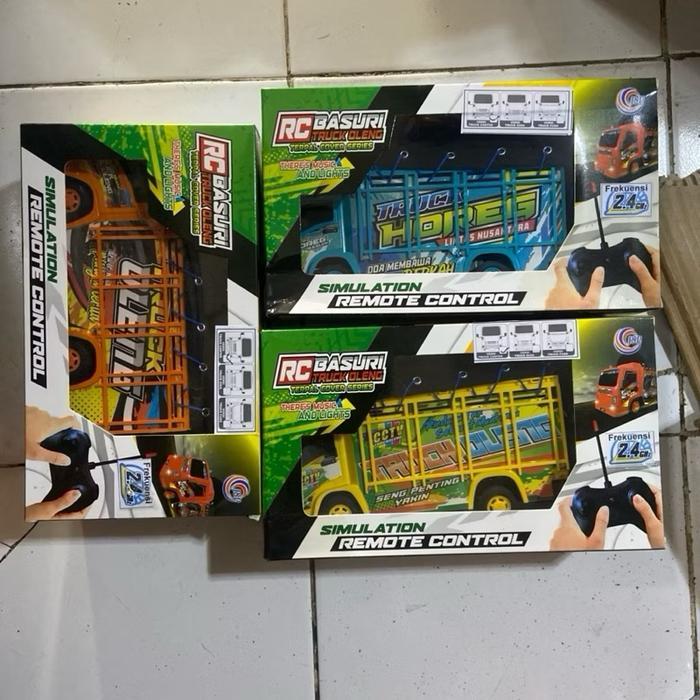 Super RC TRUCK OLENG MAINAN MOBIL REMOTE CONTROL OLENG TELOLET BASURI RC TRUCK BATERAI CAS