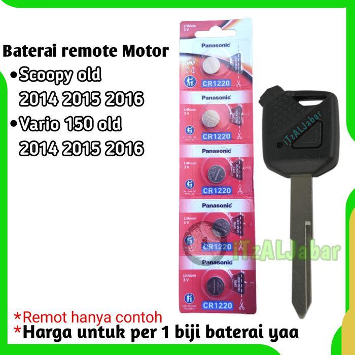 Baterai remot motor Vario 150 old Scoopy old 2014 2015 2016 Original