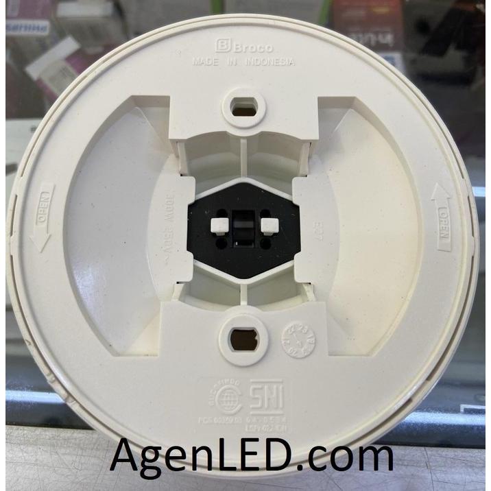Broco Lux Fitting Plafon 12101 Putih E27 Gracio Besar Fiting Lampu Sni Terlaris