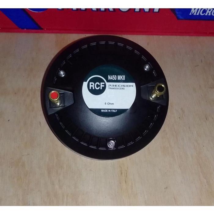 Driver Tweeter Rcf N450 Mkii Mk Ii Full Body Besi Coil Speaker Metal Redy Stok