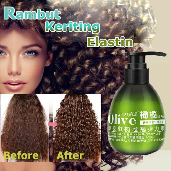 Gel Rambut Keriting Curl Cream Curling Cream Sculpting Curly Hair Cream Rambut Keriting Perawatan