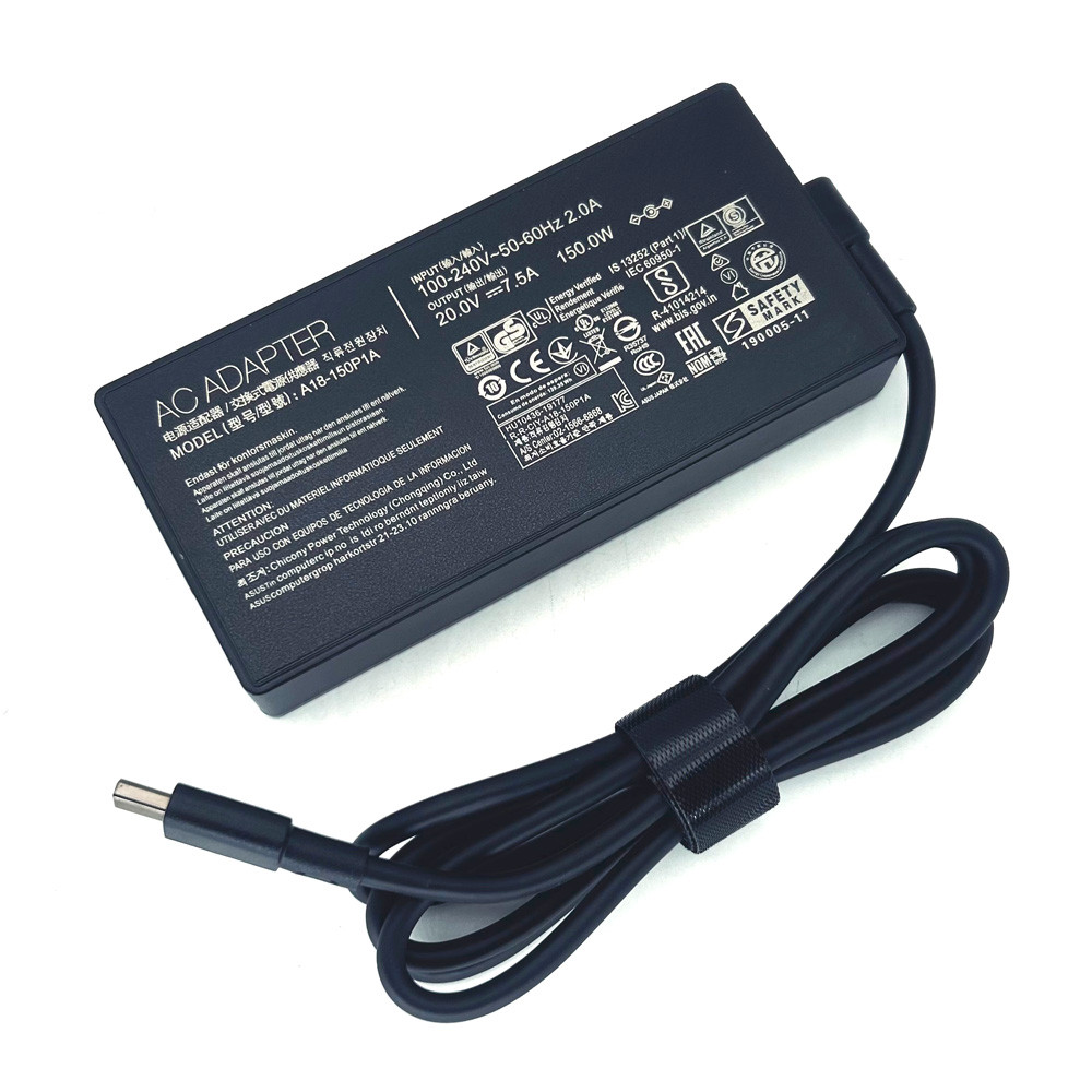 Original 150W Ac Adapter for ASUS V16 V3607VJ-RP064W V3607VU-RP596W V3607VJ-DS76 Laptop Charger