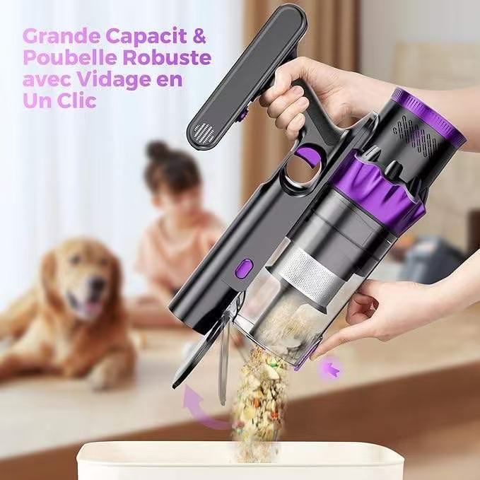 New Design Long Life houseuse Vacuum 35000pa Large Suction Handheld Multi-nozzle Dust&Mite Removal