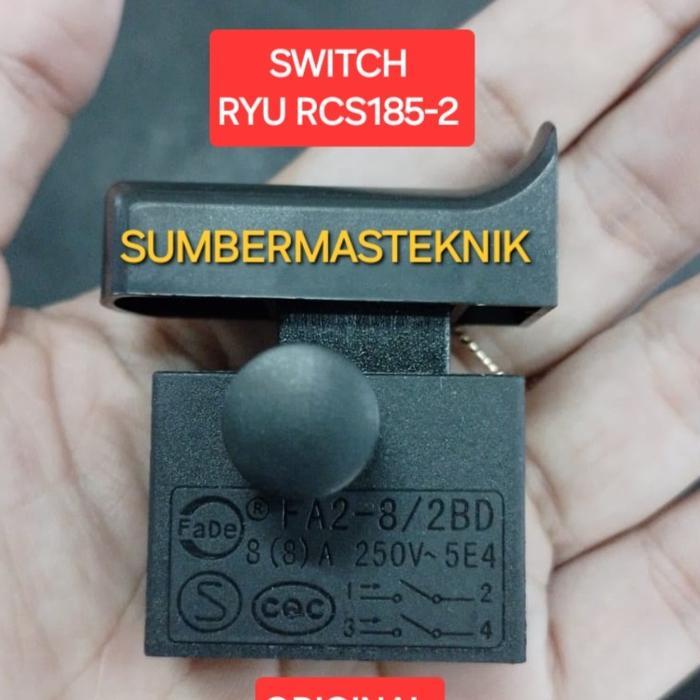 SWITCH RYU RCS185-2 SAKLAR MESIN CIRCULAR 7" RYU RCS 185-2 RCS185 - 2