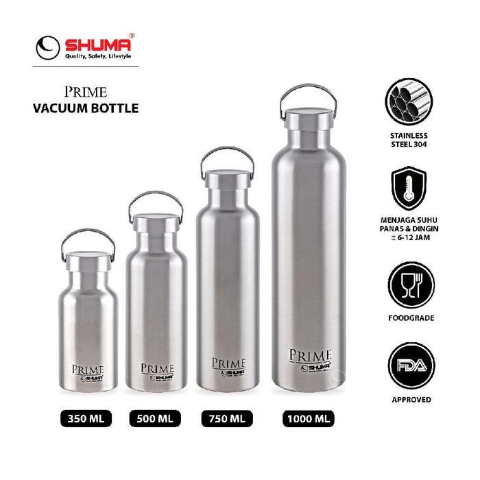 Termos Air panas Shuma Vacum Bottle High Quality-Produk Original Prime ( TIDAK INCLUDE TAS )