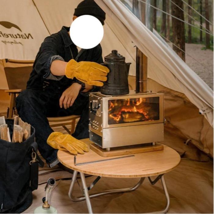 WOOD STOVE / KOMPOR KAYU PORTABLE OUTDOOR CAMPING NATUREHIKE NH21SK004