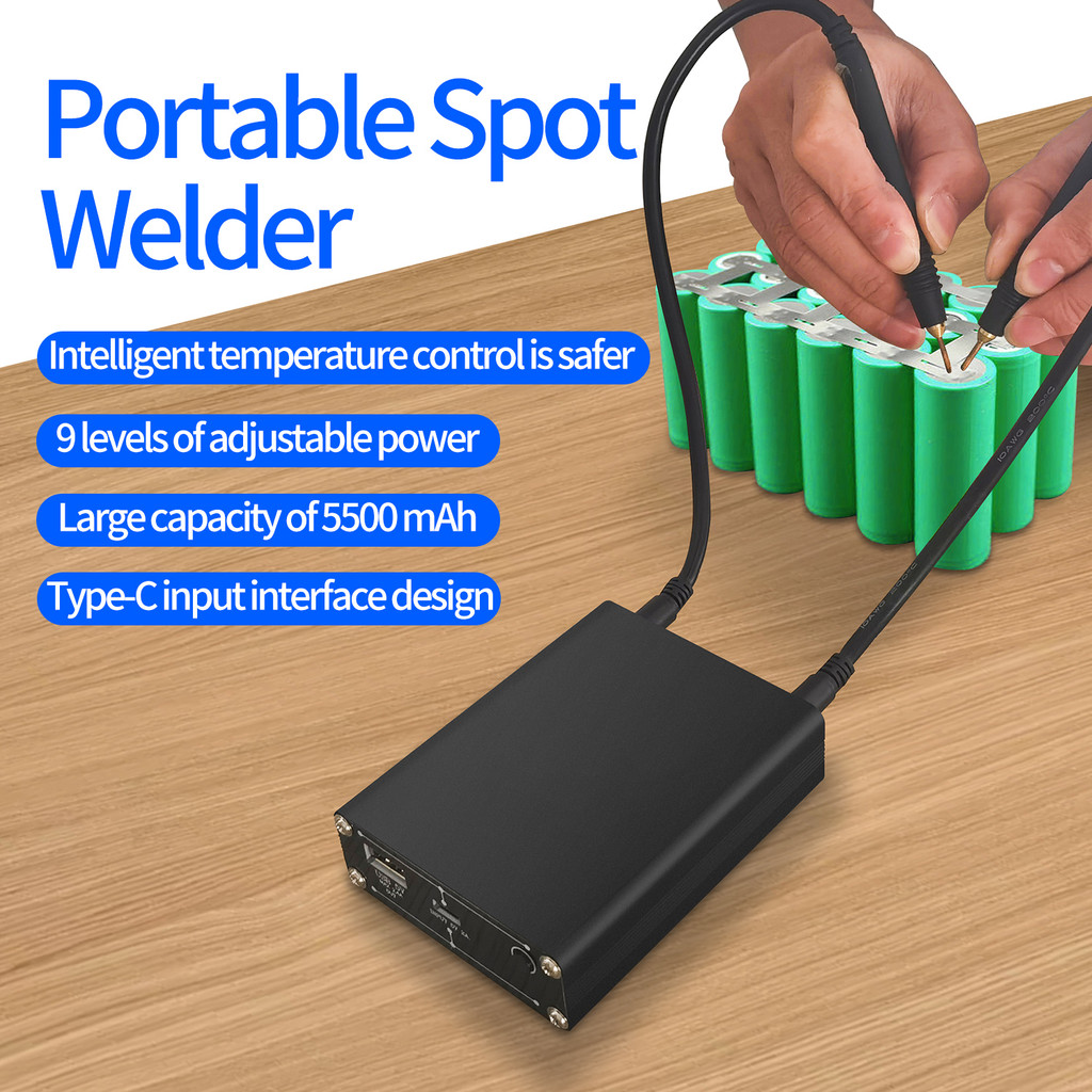 DIY Spot Welder Handheld Portable Mini Spot Welding Machine With Spot Welding Pen Nickel Strip 18650