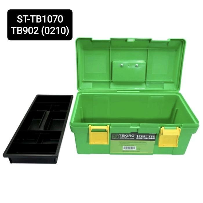 TEKIRO (ST-TB1070) tool box plastic TB902(0210) kotak perkakas plastik