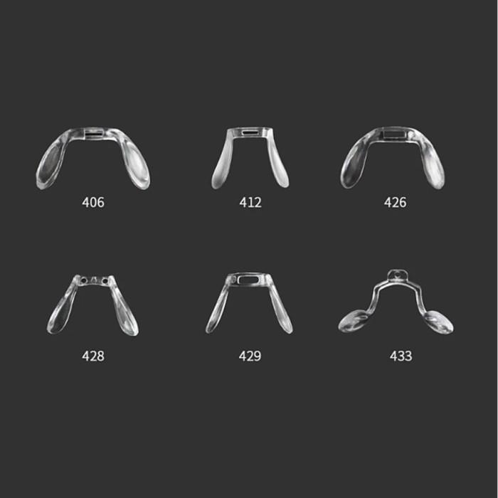 Nosepad plastik Nosepad sambung Nosepad Mika Nosepad Kacamata [NPSF]