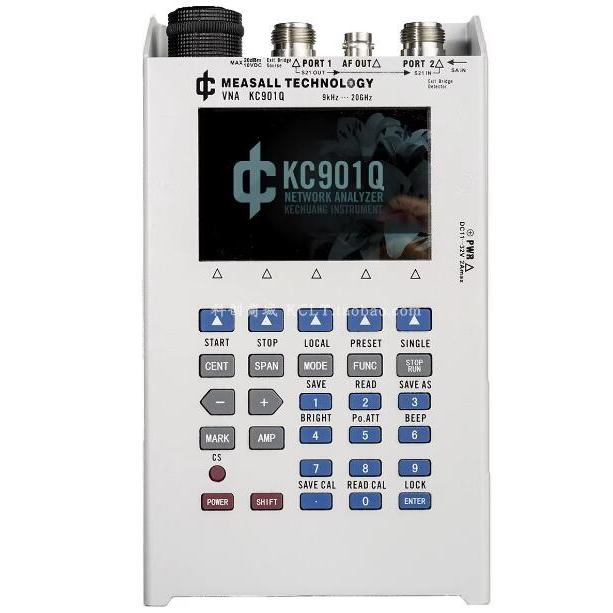 BELI SEKARANG KC901Q 9KHz-20GHz Vector Network Analyzer VNA RF Multimeter Spectrum Tester Pink JKFAV