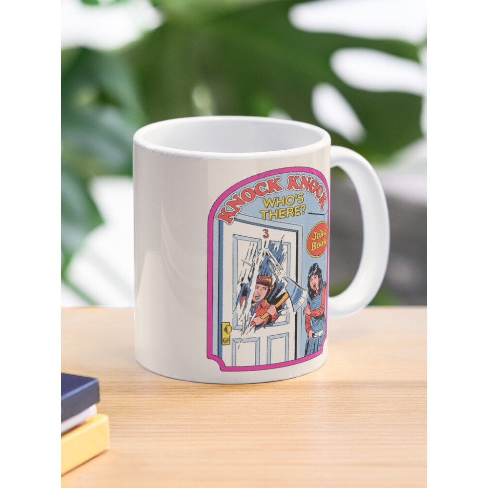 Mug Kopi Knock Knock, Who's There