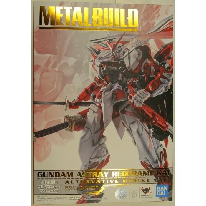 Bandai Metal Build - Astray Red Frame Kai Gundam Alternative Strike Ve