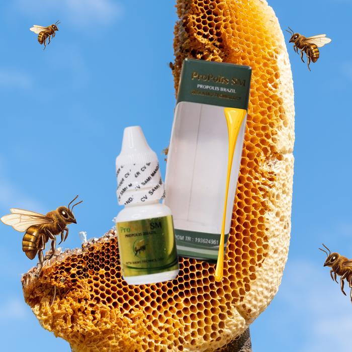 Propolis SM Herbal Untuk Mengatasi Flu, Polip Hidung, Sinusitis Menahun, Hidung Tersumbat, Pilek,