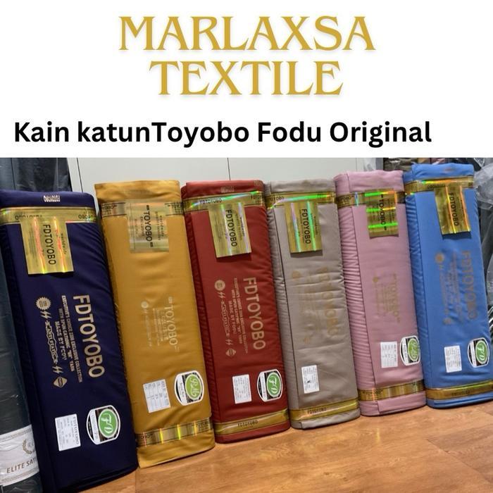 Kain Katun Toyobo Fodu Original ungu Tua