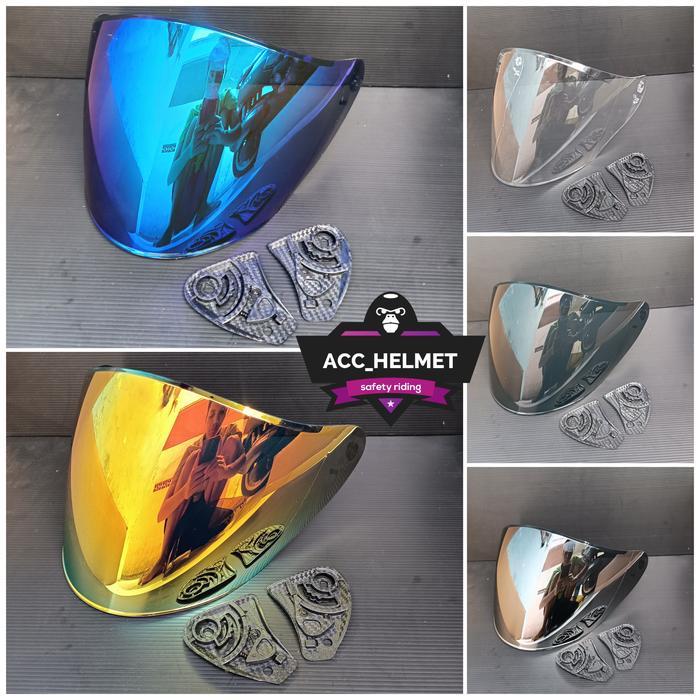 Kaca / Visor Venom Iridium Helm DYR SUBARU DYR OSAKA KYOTO REPLICA
