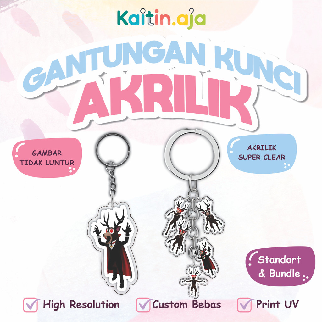 Ganci / Gantungan Kunci ROBLOX 99 Nights In The Forest - THE DEER