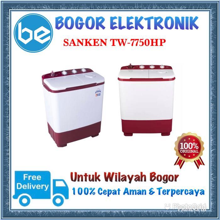 MESIN CUCI SANKEN 2 TABUNG TW-7750HP 7750HP 7KG