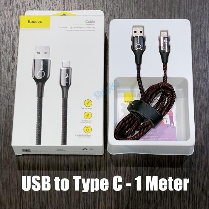 Thebest- Baseus Auto Disconnect Type C Kabel Charger Fast Charging Cable PD QC