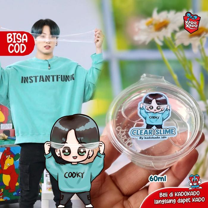slime clear / slime bening 60ml by kadokado.idn
