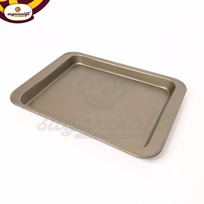 Loyang Persegi Panjang Kecil Anti Lengket 24Cm X 18Cm Cake Pan