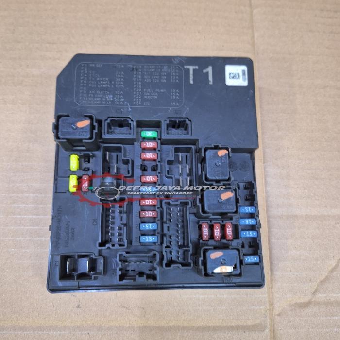 IPDM fuse box sikring nissan juke kode T1