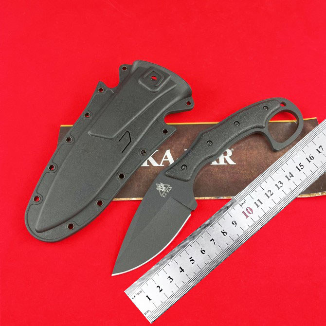 FLASH SALE    KA-BAR2491- Mini knife, easy to carry, diving, wilderness survival emergency rescue to