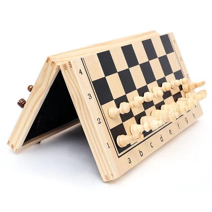 Bidak Catur Catur Internasional Catur Kayu Catur Kayu Premium Board Game Catur Magnetic Magnetic