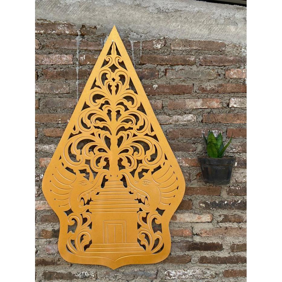 UKIRAN GUNUNGAN WAYANG SPON KARET EVA DEKORASI PELAMINAN NAGA