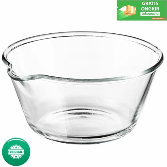 Mangkok Kaca Besar Wadah Bening Serbaguna Ukuran 26cm_lKEA Original