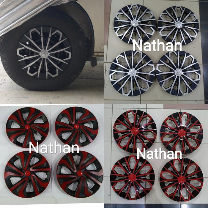 Cover Velg Dop Roda Mobil Ring 13 Universal Model Racing Variasi Velg