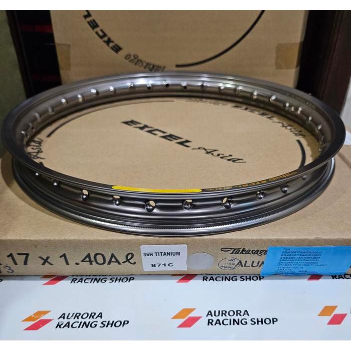 Velg Takasago Excel Asia 17 X 140 Titanium @
