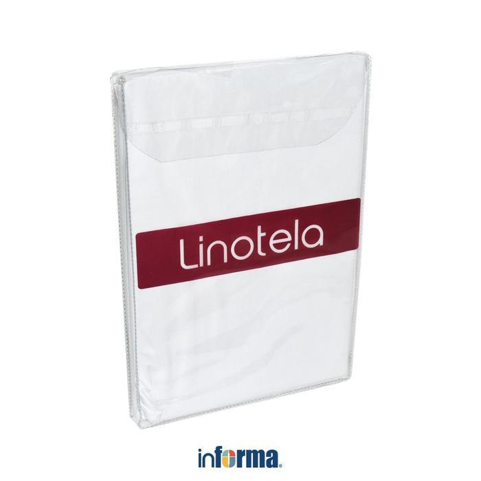 Informa Linotela 50X100 cm Sarung Guling - Putih Pelindung Guling Pembungkus Sprei Kelambu