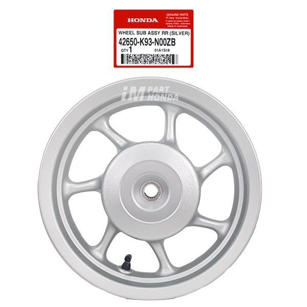 Velg Belakang Honda Scoopy Fi Esp K93 2017-2019 Original Ahm