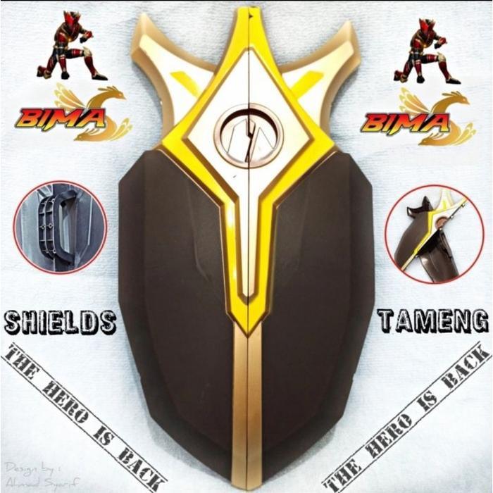 Mainan Anak Tameng Stone Shield Perisai Kesatria Bima S Satria Garuda